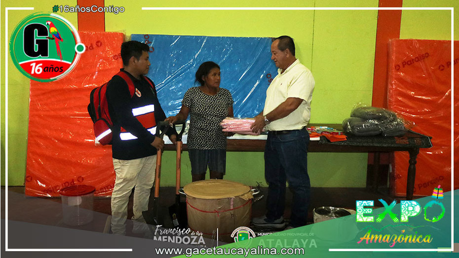 Municipalidad de Atalaya Brinda Ayuda Humanitaria a Damnificada por Incendio en San Pedro de Lagarto