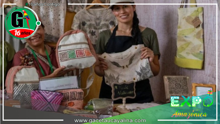 La Expo Amazónica presenta con orgullo el arte textil de la comunidad Yanesha