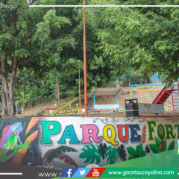 Municipalidad de Atalaya Embellece la JJ.VV Fortaleza de Ucayali en su XVIII Aniversario