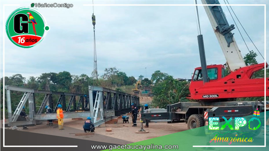 San Martín: avanza construcción de los desvíos para los puentes en Rioja