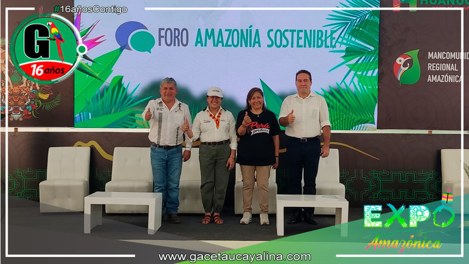 Foro "Amazonía Sostenible" destaca la importancia de negocios sostenibles en la Expo Amazónica 2023