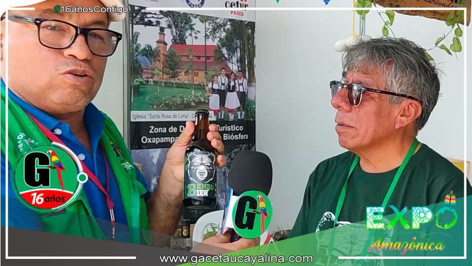 Cerveza de Bambú de Oxapampa arrasa en la Expo Amazónica 2023
