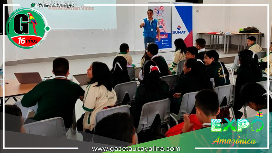 Estudiantes de San Martín, Amazonas y Loreto aprenden sobre cultura tributaria