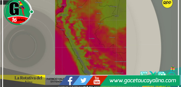 Patricio Valderrama proyecta que la temperatura en la selva podría llegar a los 40 grados centígrados