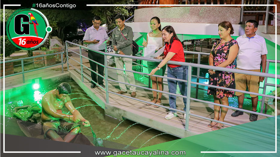 Alcaldesa provincial recepcionó trabajos de la primera etapa del Malecón Grau