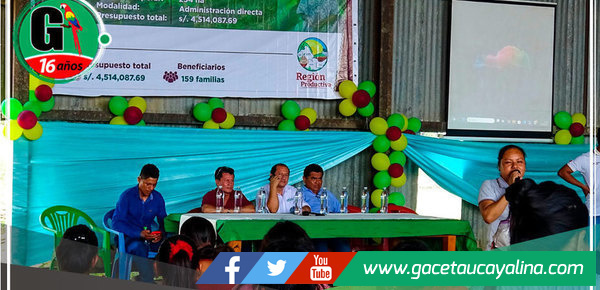 Proyecto de Recuperación de Servicios Ecosistémicos en Río Bajo Ucayali Impulsado por el Gobierno Regional