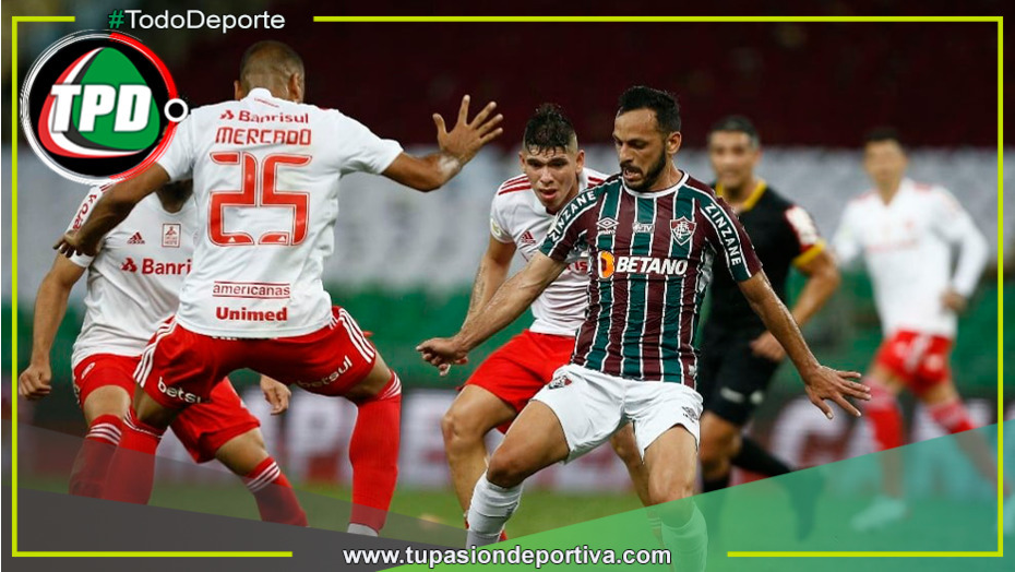 La primera semifinal de hoy miércoles en la Copa Libertadores. Fluminense vs Internacional.