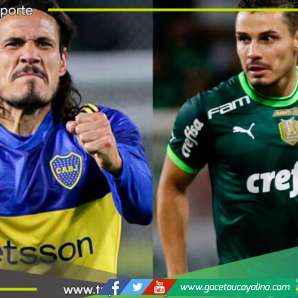 Partido de ida por las semis de la Copa Libertadores. Boca vs Palmeiras 