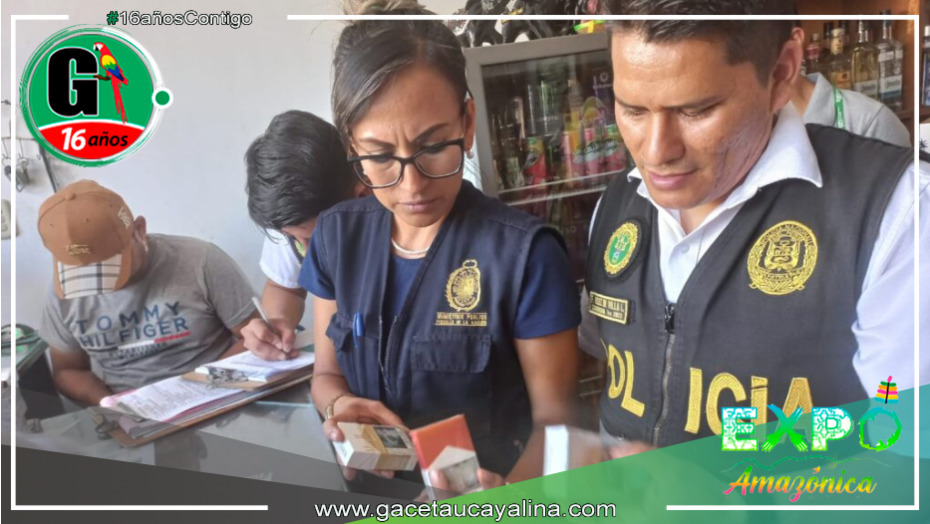 Confiscan miles de cigarrillos en una tienda sin registro sanitario