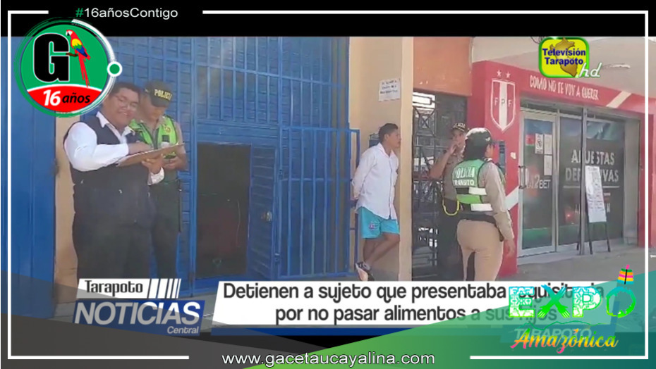 Ejecutan orden de arresto por incumplir con la manutención de sus hijos