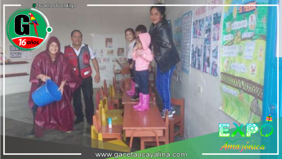 Realización de simulacro en Instituciones Educativas de la región de San Martín
