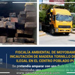 FEMA de Moyobamba toma medidas drásticas: Confisca 2750 pies tablares de madera tornillo de origen ilícito