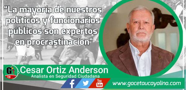 La mayoría de nuestros políticos y funcionarios públicos son expertos en procrastinacion
