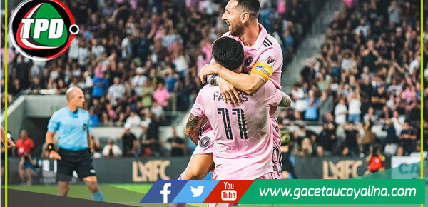 Inter Miami brilla ante la realeza y vence 3-1 a Los Angeles FC en la MLS