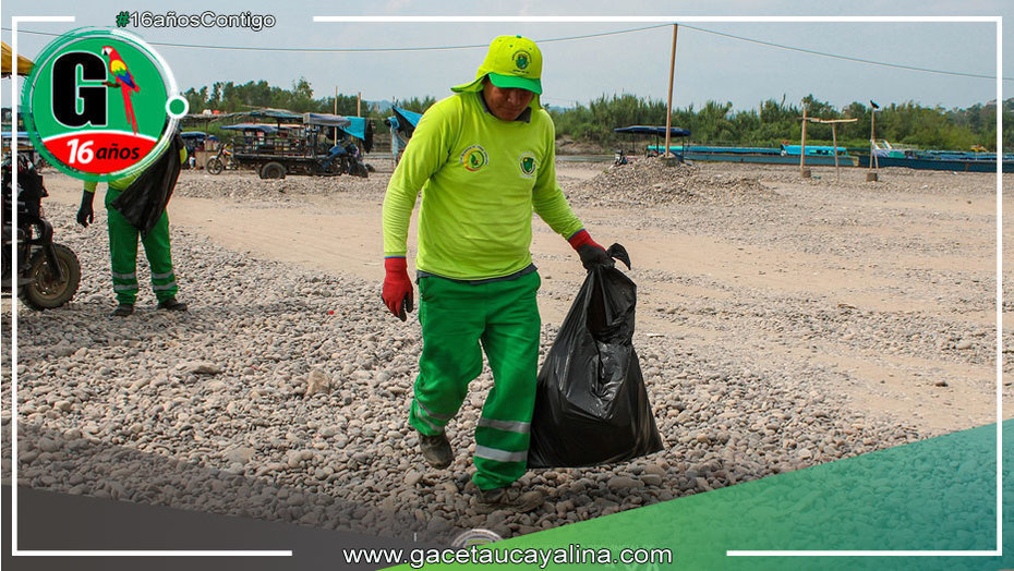 Exitoso Operativo de Limpieza en la provincia de Atalaya