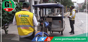 Continúan trabajos de control, fiscalización e itervención en el centro de la ciudad de Pucallpa