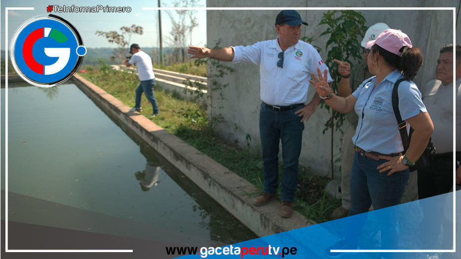 Comitiva del GORE-Ucayali inspeccionó estado de obras de agua y desagüe en Irazola