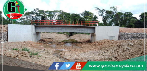 MPCP inagurará dos puentes para mejorar la conectividad y favorecer a agricultores en el distrito de Campo Verde 