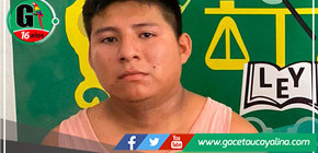 Juez dicta prisión preventiva por nueve meses a presunto ladrón de 20 mil soles en Yarinacocha