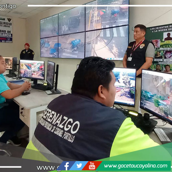 Personal de cámaras de video vigilancia reciben capacitación de reconocimiento a bandas criminales, reglaje, marcaje por la Divincri