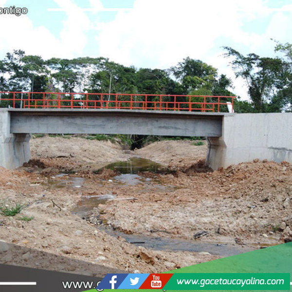MPCP inagurará dos puentes para mejorar la conectividad y favorecer a agricultores en el distrito de Campo Verde 