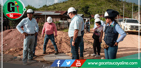 Desarrollo en Marcha: Alcalde de Atalaya Verifica Progreso del Sistema de Agua en Oventeni