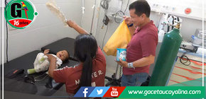 Fernando Arechaga García, alcalde de Tahuania, ofrece ayuda integral a familia afectada por Desnutrición Crónica