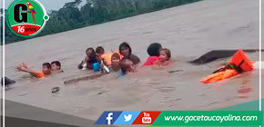 Emergencia en el Río Ucayali: Familia y Menores de Edad Salvan Milagrosamente de Ahogarse