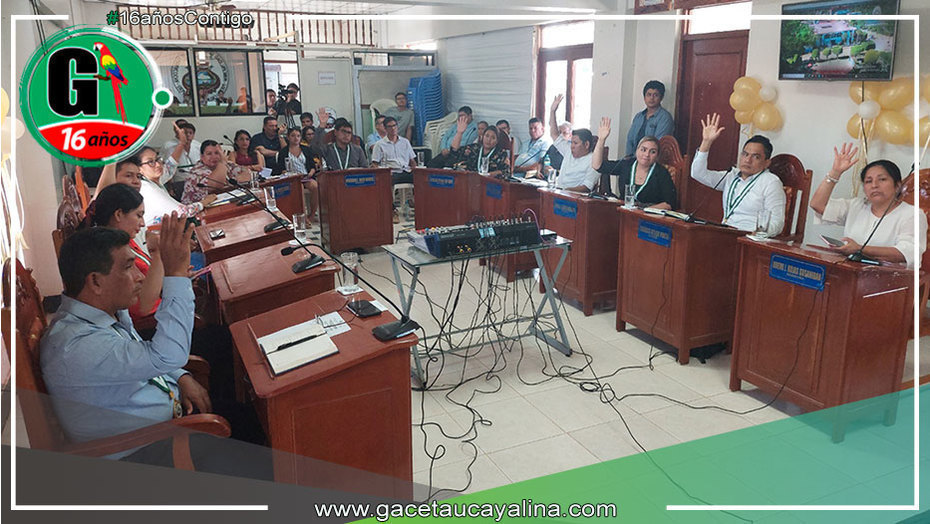 Definen comisiones de regidores 2024 y aprueba proceso de convocatoria de presupuesto participativo en Yarinacocha