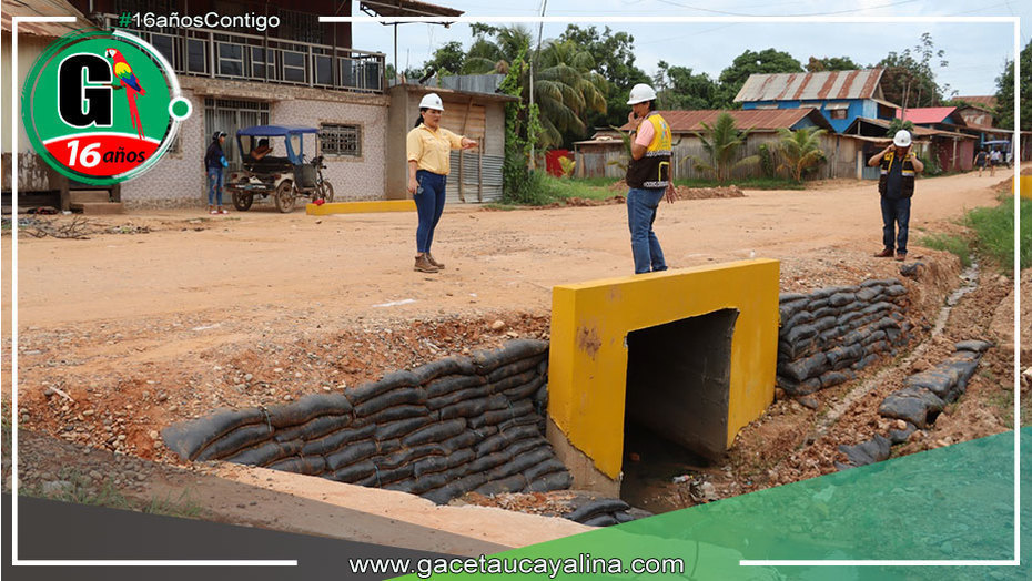 Alcantarillado en cuatro sectores de Yarinacocha se encuentran próximos a concluir