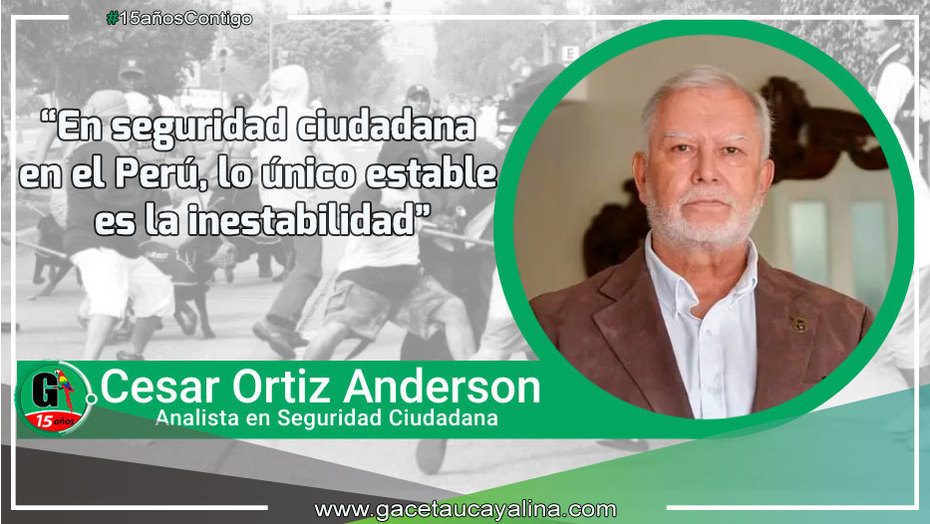 En seguridad ciudadana en el Perú, lo único estable es la inestabilidad