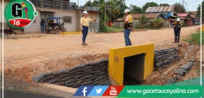 Alcantarillado en cuatro sectores de Yarinacocha se encuentran próximos a concluir 