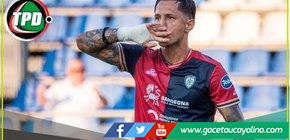 Gianluca Lapadula sufrió lesión en partido ante Empoli 