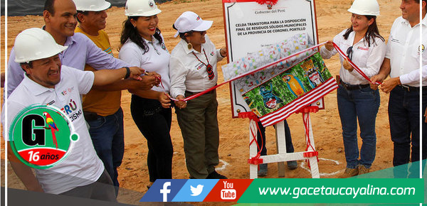 Edgar Rengifo Dávila, en representación de Roger Galán Torres, lidera inauguración junto a autoridades locales y ministra de Ambiente