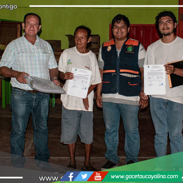 Alcalde Francisco de Asís Mendoza de Souza Entrega Ayuda Humanitaria en Atalaya