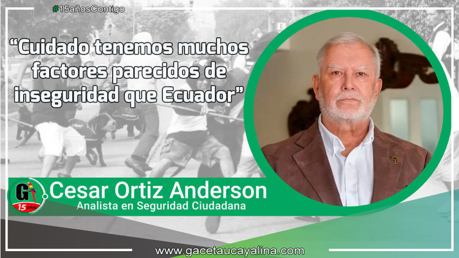 Cuidado tenemos muchos factores parecidos de inseguridad que Ecuador