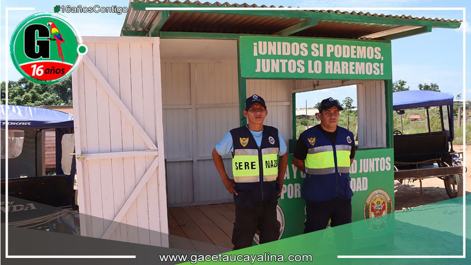 MDY apertura caseta de auxilio rápido e instala cámara de video vigilancia con reconocimiento facial
