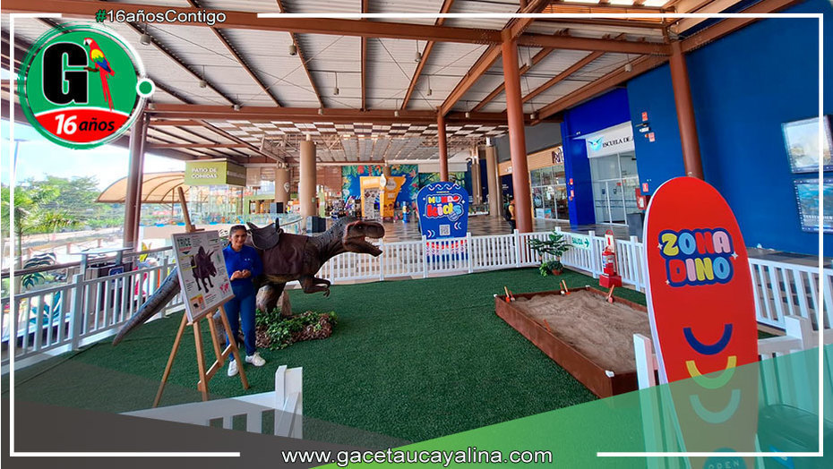 Centro comercial inauguró “Mundo Kids” un espacio lleno de creatividad y diversión para niños en Pucallpa