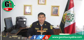Designan nuevo jefe policial de Madre de Dios