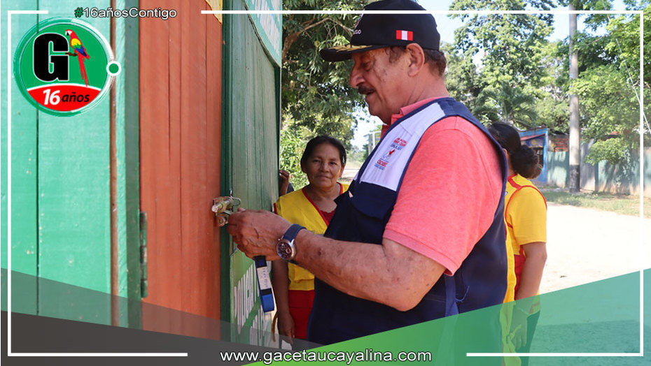 Entrega de llaves de casetas de auxilio rápido a juntas vecinales