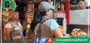 Comerciantes de comida rápida son reubicados temporalmente en polideportivo el bosque