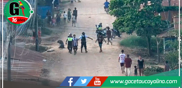 Pandilleros menores de edad fueron intervenidos por serenazgo portillano en barrio la Hoyada