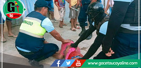 Auxilian a sujeto en estado de ebriedad tras desvanecerse como consecuencia de ataque epiléptico