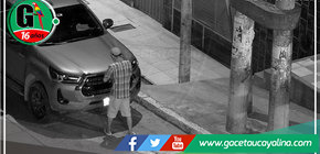 Serenazgo intervino a sujeto luego de ser sorprendido intentando apoderarse de piezas de una camioneta