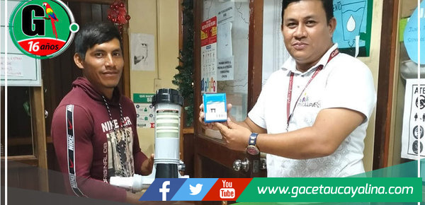 Donación Crucial para la Calidad del Agua en Callería: Alcaldesa Castagne Vásquez Cumple su Compromiso