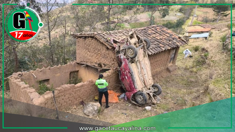 Huánuco: Falla mecánica causa la muerte de madre e hijo en accidente vehicular