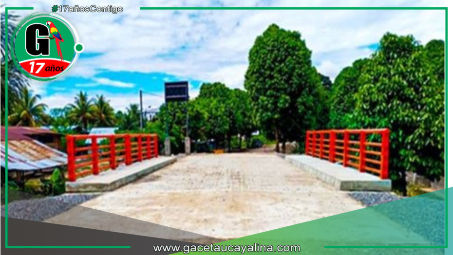 MTC: Finalizó la construcción de dos puentes en Huánuco y La Libertad