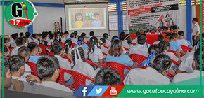 Alumnos de Sepahua reciben educación sobre prevención y salud