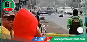 Ferretería amenazada con granadas 