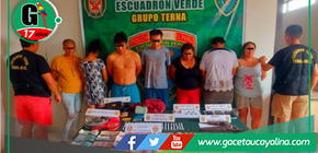 Policía desmantela banda criminal en Callería, Ucayali